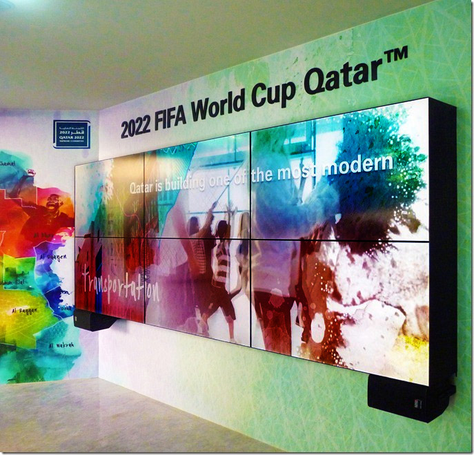 FIFA Qatar 2022 – Expo Korea&nbsp;Screendesign