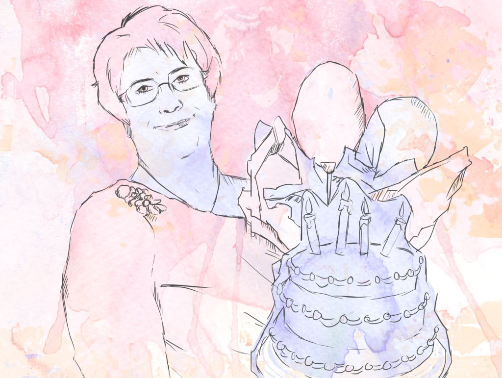 Geburtstagskarte/ Partyaccessoires