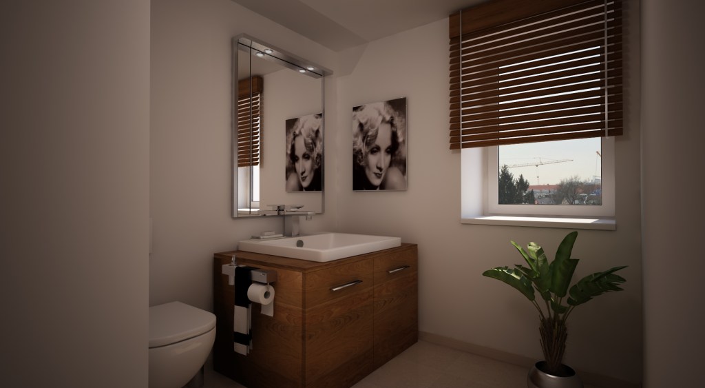 Penthouse Schwabing 3D&nbsp;Visualisierung